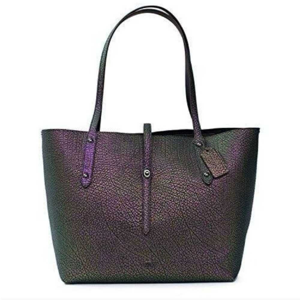 Iridescent/Hologram/Oil Slick Coach bag
